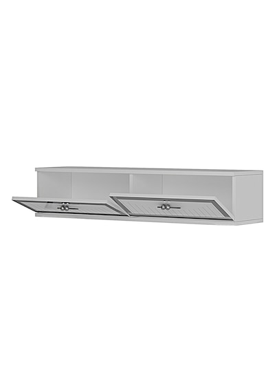 Tda1206dbs Tuna120 Duvara Montaj Tv Stand Safirmeşe-beyaz-silver 120cm