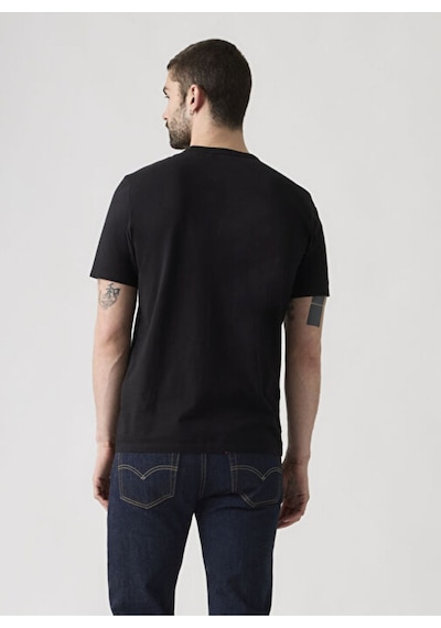 Levi's Orıgınal Erkek Siyah Bisiklet Yaka T-shirt - 008bq-0000
