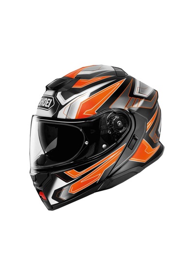 Shoei Neotech 3 Anthem Tc-8 Çene Açılır Kask Siyah - Turuncu