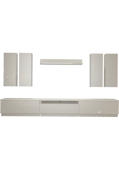 Decoraktiv Trendstyle 8ds Slm Tv Ünitesi Tv Sehpası Beyaz