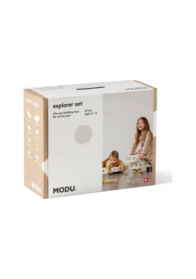 Modu Explorer Set - Kum Grisi Bal Sarısı M-set-exp-sg-hy