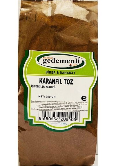 Mahmut Gedemenli Toz Karanfil 250 G