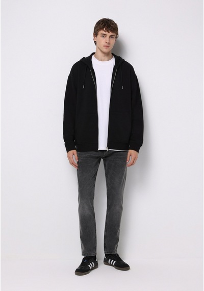 Colin's Colins Oversize Fit Erkek Siyah Sweatshirt Cl1075851 Q1.v2 Blk Siyah