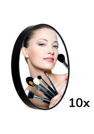 10x Büyüteçli Vantuzlu Pratik Kullanışlı Makyaj Lens Traş Aynası 4801 Çok Renkli