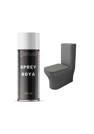 Gri Klozet Sprey Boyası Suya Dayanıklı 400 Ml.