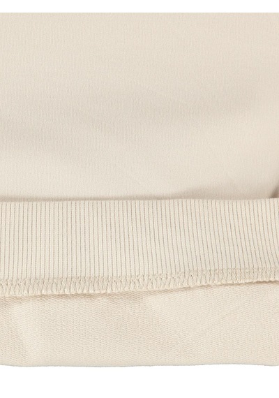 Civil Boys Civil Erkek Çocuk Basic Sweatshirt Fırçalı 2 İp Uzun Kol Okul Kreş Ve Günlük Kullanım - Bej Taş Rengi