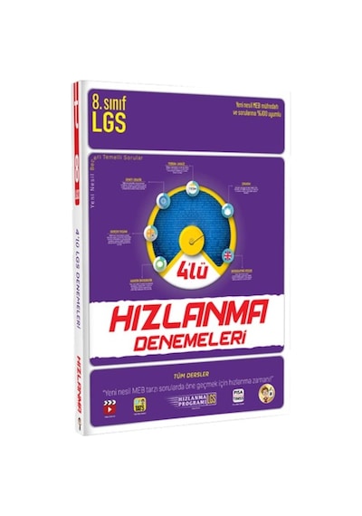 Tonguç Yayınları Lgs 4'Lü Hızlanma  Denemeleri