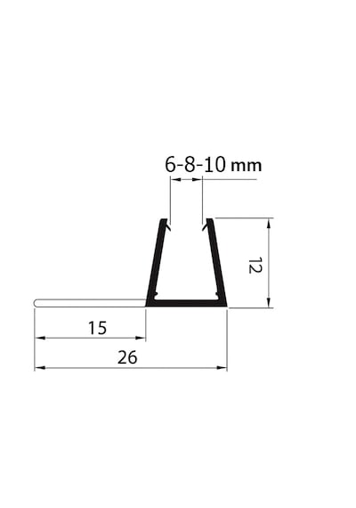 Ayrıntıshop Duşakabin Suluk Yan Fitil 4 Adet 200cm Şeffaf