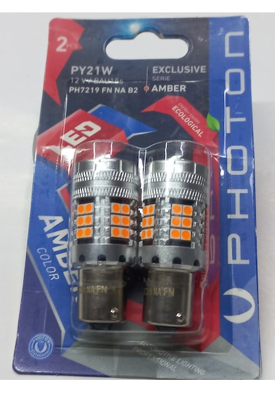 Photon P21w Turuncu Fanlı Blister Ph7219 Fn Na B2 Ampul