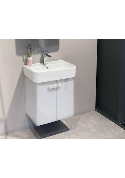 Orka Orbıt 55 Alt Modül + Lavabo Parlak Beyaz Diğer Orka Orbıt 55 Alt Modül + Lavabo Parlak Beyaz Diğer
