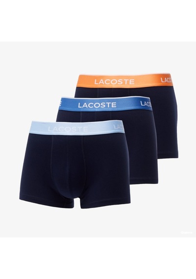 Lacoste Erkek 3 Lü Boxer 5H3401-Lxm (552813212) Lacivert