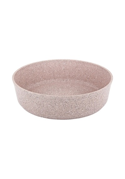 3411 Tek Parça Bio Granit 30x8,5 Cm Fırın Tepsisi Sütlü Kahve Rengi Açık Kahverengi