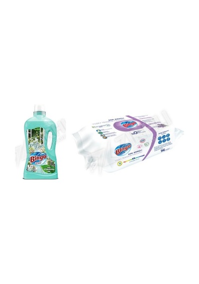 Bingo Yüzey Tem. Fresh 2.5 Lt + Yüzey Tem.havlusu 96'lı 2'li Set Diğer 45981164