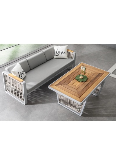 Argos Bahçe Balkon Oturma Grubu Gri