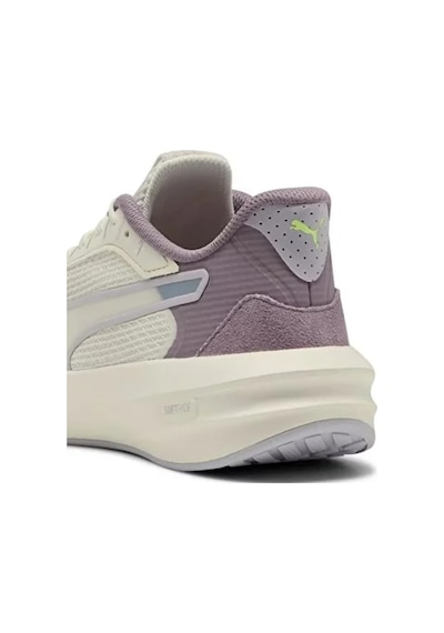 Puma Softride Courtney Wns Kadın Spor Ayakkabı Ekru Warm White-plum Jam-lilac