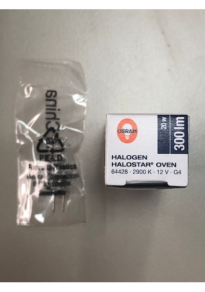 20 Adet Osram 64428 Oven 12v 20w G4 Halolen Lamba