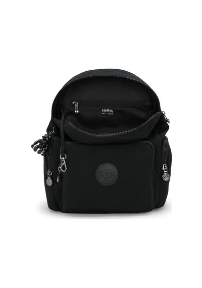 City Zip S Küçük Boy Sırt Çantası Siyah