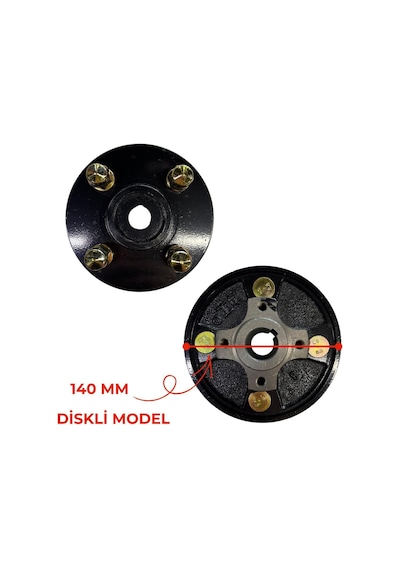 E-pikap Kasalı Arka Kampana 140 Mm Olan Dısklı Model