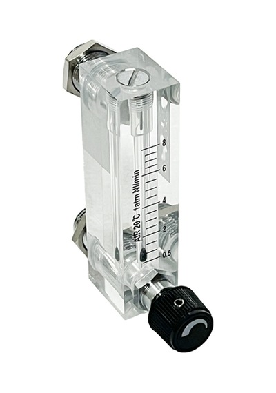 Debimetre - Ayar Vanalı -debi Ölçer - Şamandıralı - Lzm Gaz 0,5-8 L/dk