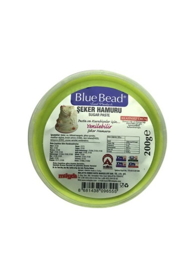 Blue Bead Şeker Hamuru 200gr Açık Yeşil Diğer