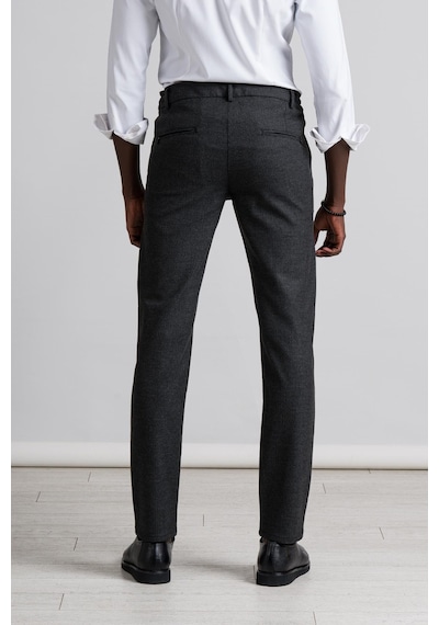 Perpant Slimfit Bitik Kareli Beli Lastikli Ve İplikli Kışlık Kumaş Jogger Pantolon Antrasit Perpant Slimfit Bitik Kareli Beli Lastikli Ve İplikli Kışlık Kumaş Jogger Pantolon Antrasit