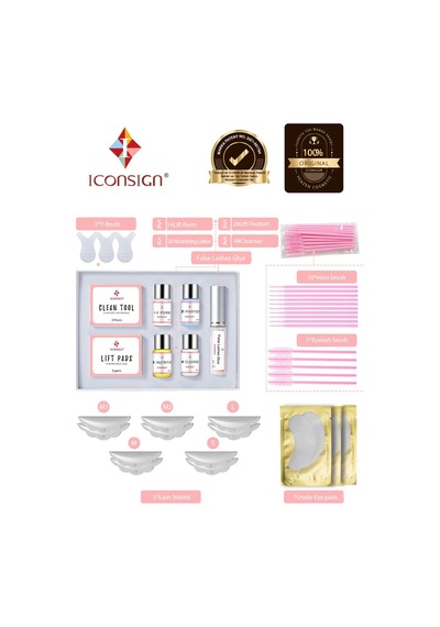 Kirpik Ve Kaş Lifting Seti, Kirpik Perması, Lash Lift Full Set