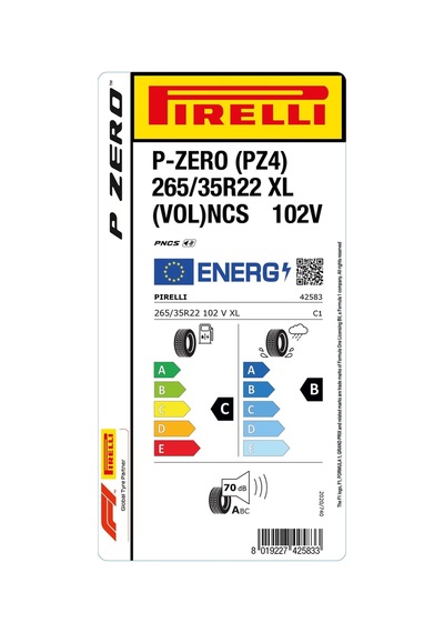 Pirelli 265/35R22 102V XL P Zero Vol Ncs Yaz Lastiği 2025