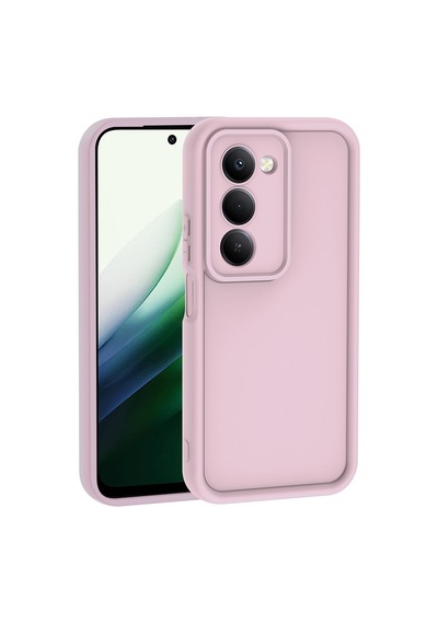 Xiaomi Redmi 15 Kılıf Kamera Korumalı Kalın Silikon Üstün Koruma Pazarplus Pembe