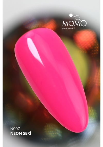 Momo Professional Kalıcı Oje N007 Neon Barbi Pembe 14 ML