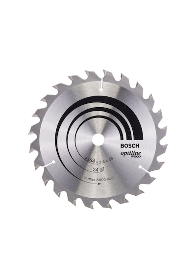Bosch Optiline Wood 184 x 16 MM 24 Diş Daire Testere Bıçağı - 2608640817