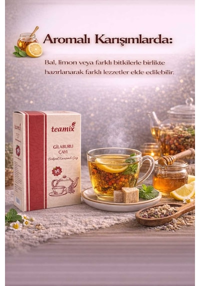 Gilaburu Çayı Bitkisel Karışımlı 60 G 30 Süzen Poşet