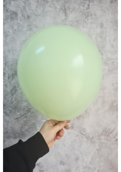 Makaron Açık Yeşil Balon 10 Adet - 12 Inc 30 Cm Parti Balonu A
