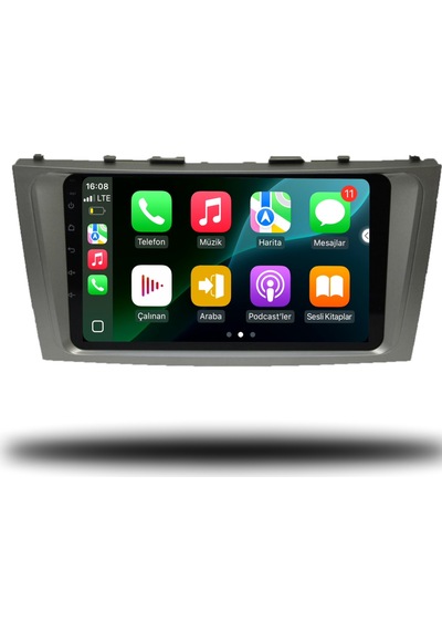 Carplayer Toyota Camry 2006-2012 Uyumlu Android Multimedya 6gb Ram 64gb Hafıza