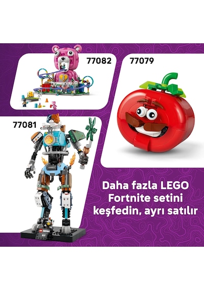LEGO® Fortnite® Mühimmat Desteği 77080 - 10 Yaş ve Üzeri Çocuklar için 3 Minifigür İçeren Yaratıcı Oyuncak Yapım Seti (314 Parça)