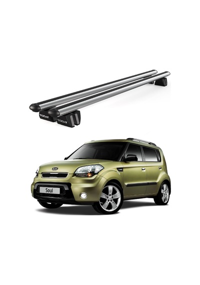 Pençe Kia Soul Ara Atkı 2008-2013 Uyumlu Gri Ara Atkı Port Bagaj Tavan Barı