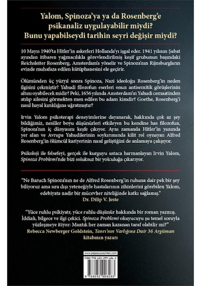 Spinoza Problemi - Irvin D. Yalom - Pegasus