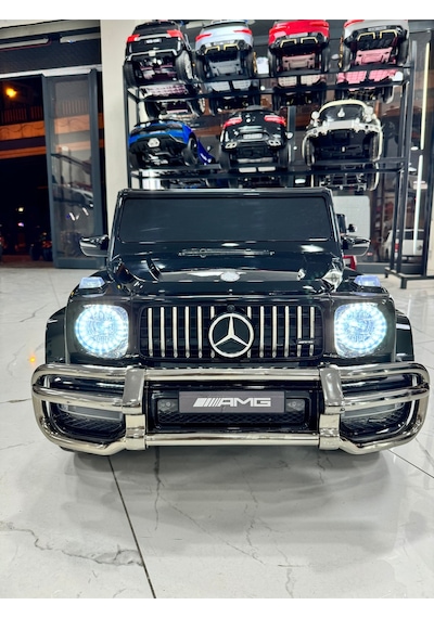 Oyuncaksepeti Mersedes G63 24 Volt Akülü Araba İsme Özel Plaka Siyah