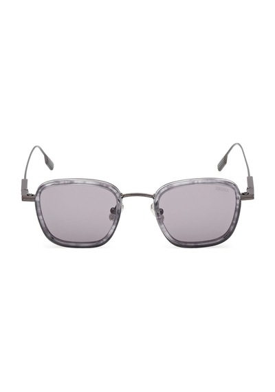 Zegna Ez0277 20a 47 Unısex Güneş Gözlüğü Gri