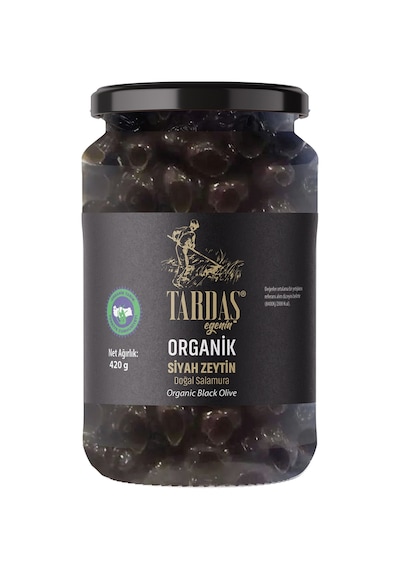 Tardaş Egenin 420gr Organik Siyah Zeytin