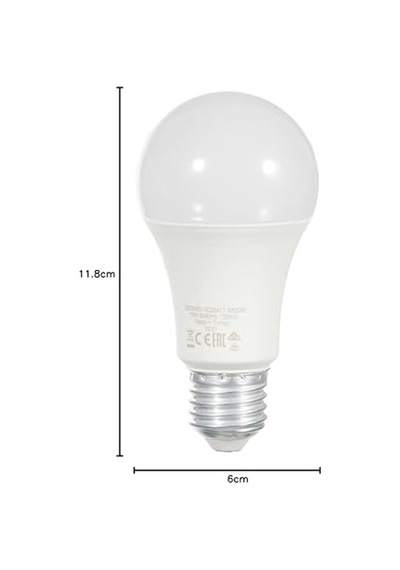 4052899971042 Led Cla 100 13 W 1521 Lümen 6500 Kelvin Beyaz Işık E27 Duy Ampul, 12x6x6 Cm Diğer