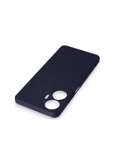 Realme C55 Uyumlu Kılıf First Silikon - Lacivert