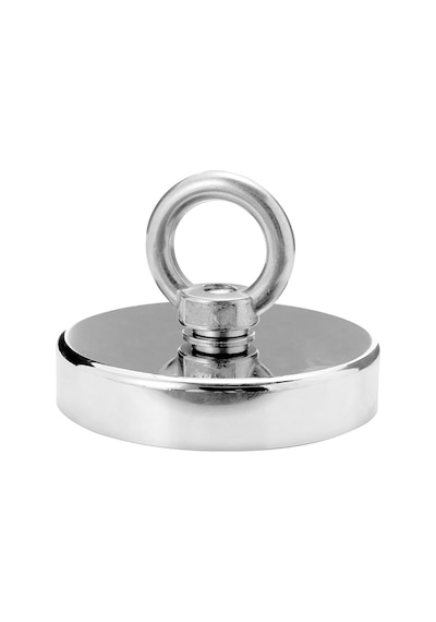 80Mm Neodyum Kurtarma Mıknatısı Yuvarlak Vidalı Pot Magnet - D80