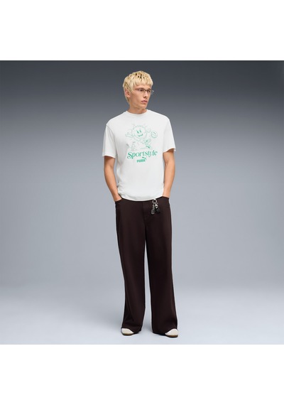 Puma Graphic Erkek Beyaz T-shirt 691781