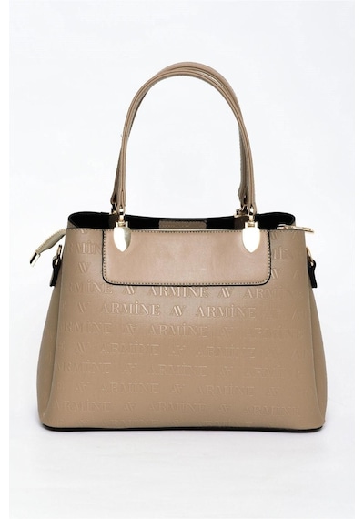 Armine 206 Kadin Omuz Kol Çantasi ARMİNE-206-R3207 Vizon