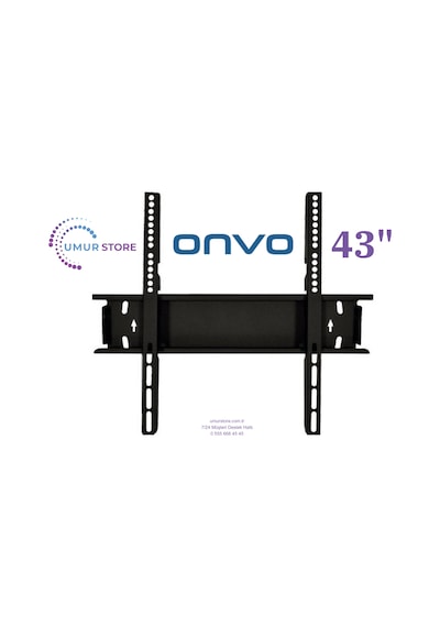 Onvo 43ovf9000f 43 İnç 109 Ekran 42 , 43 , 49 , 50 Uyumlu Lcd Led Tv Sabit Duvar Askı Aparatı