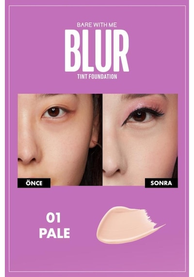NYX Professional Makeup Blur Tint Fondöten 01 Pale
