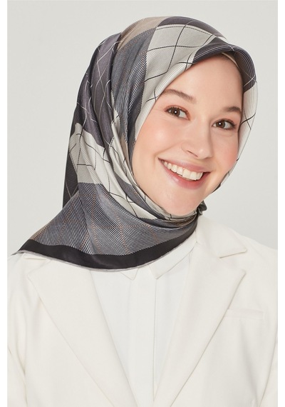 Armine Özel Nostalji Serisi Twill İpek Eşarp Modelleri 8524D-30