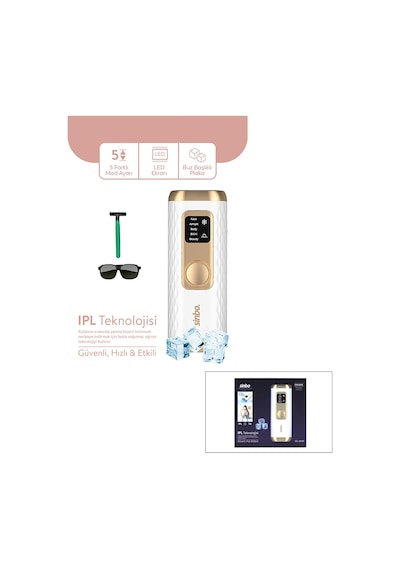 Ipl Buz Lazer Epilatör - Epilasyon Cihazı 5 Farklı Mod - Lcd Ekra