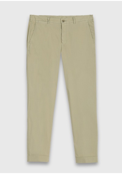 Ramsey Açık Haki Düz Dokuma Jogging Fit Casual Pamuk Karışımlı Pantolon açık Haki light Khaki