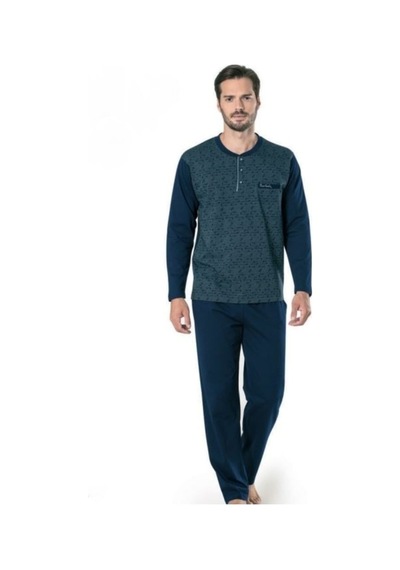 Pierre Cardin 5429 Damatlık Çeyizlik Jakarlı Pijama Takımı